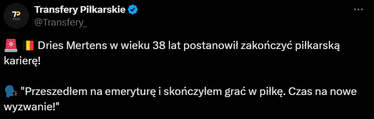 LEGENDA Napoli ogłosiła KONIEC KARIERY!